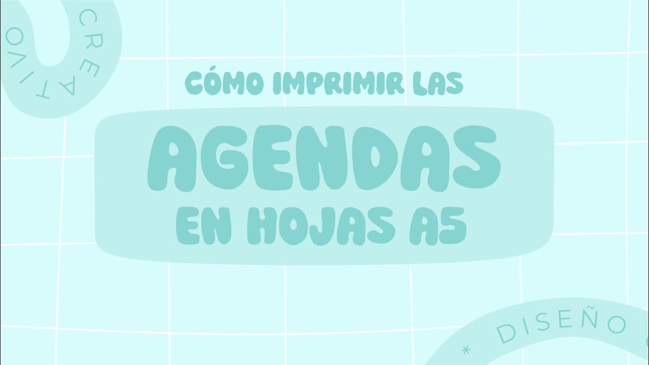 AGENDAS A5 | Cómo imprimirlas | Agendas imprimibles | PDF | HYGGECREATIVO
