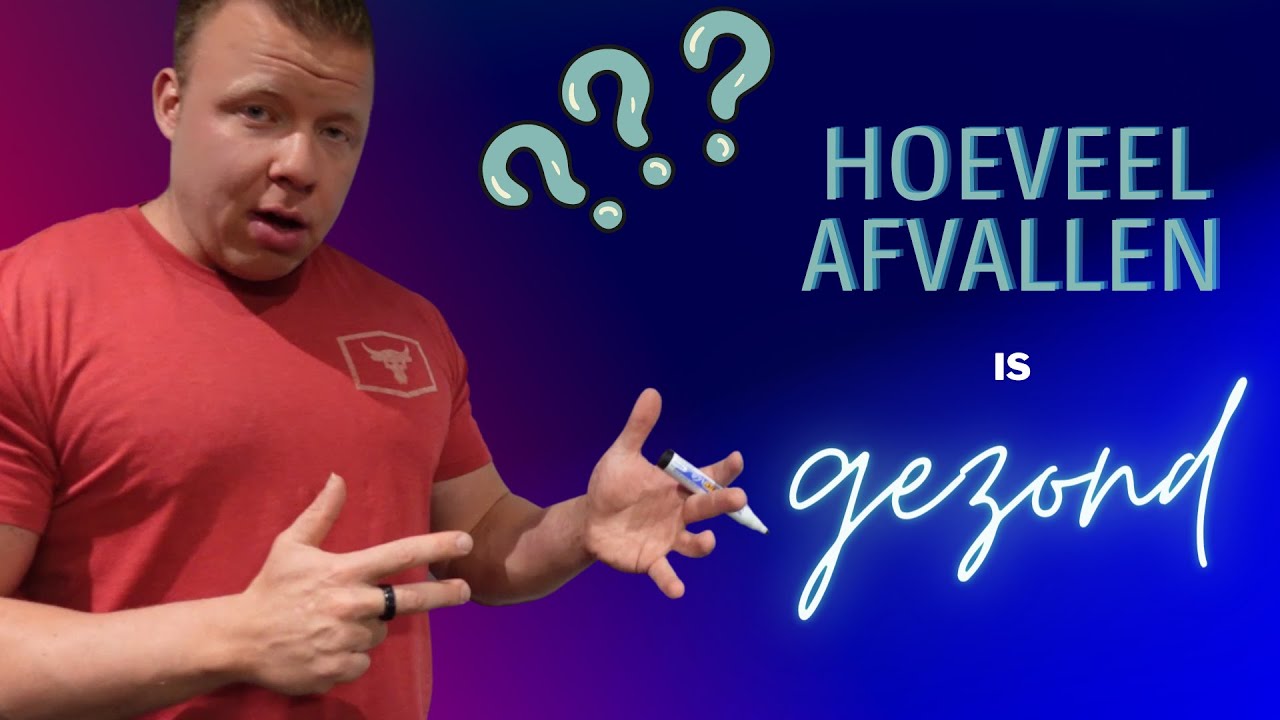 Hoeveel afvallen per week is gezond