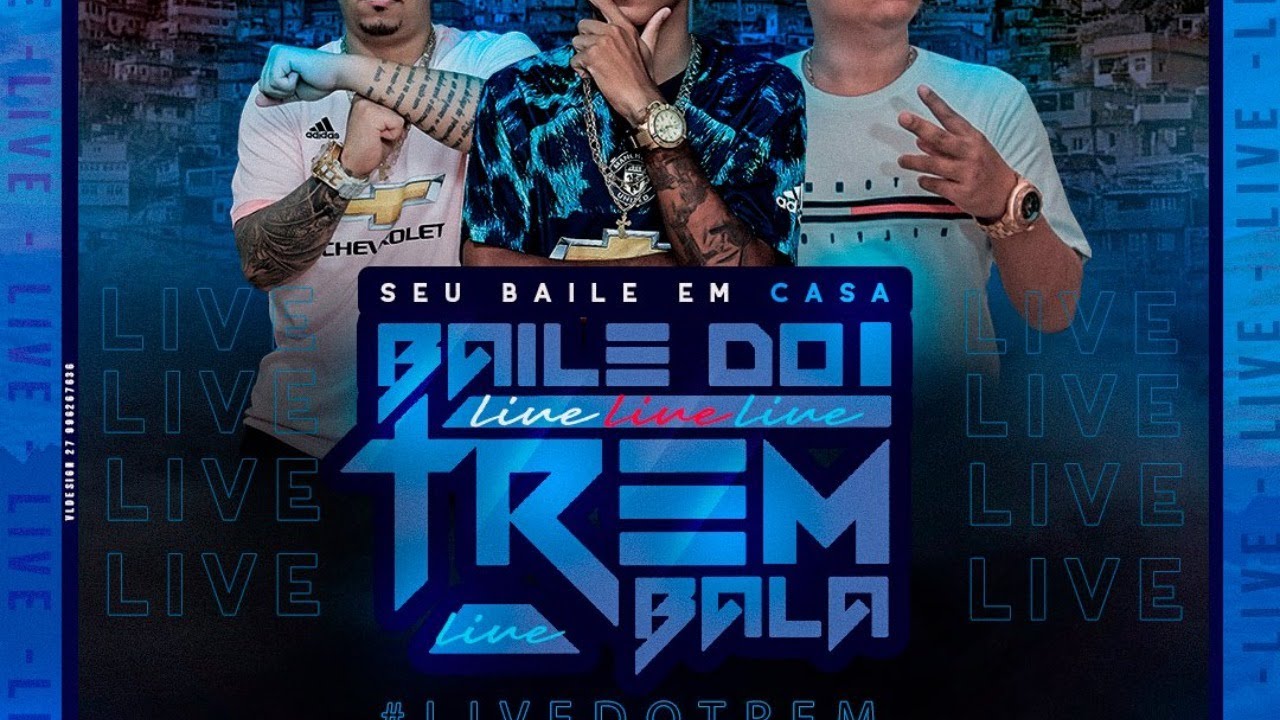 BAILE DO TREM BALA EM CASA  com DJ 2J DO TB, DJ LC DO TB & DJ 2N DO TB