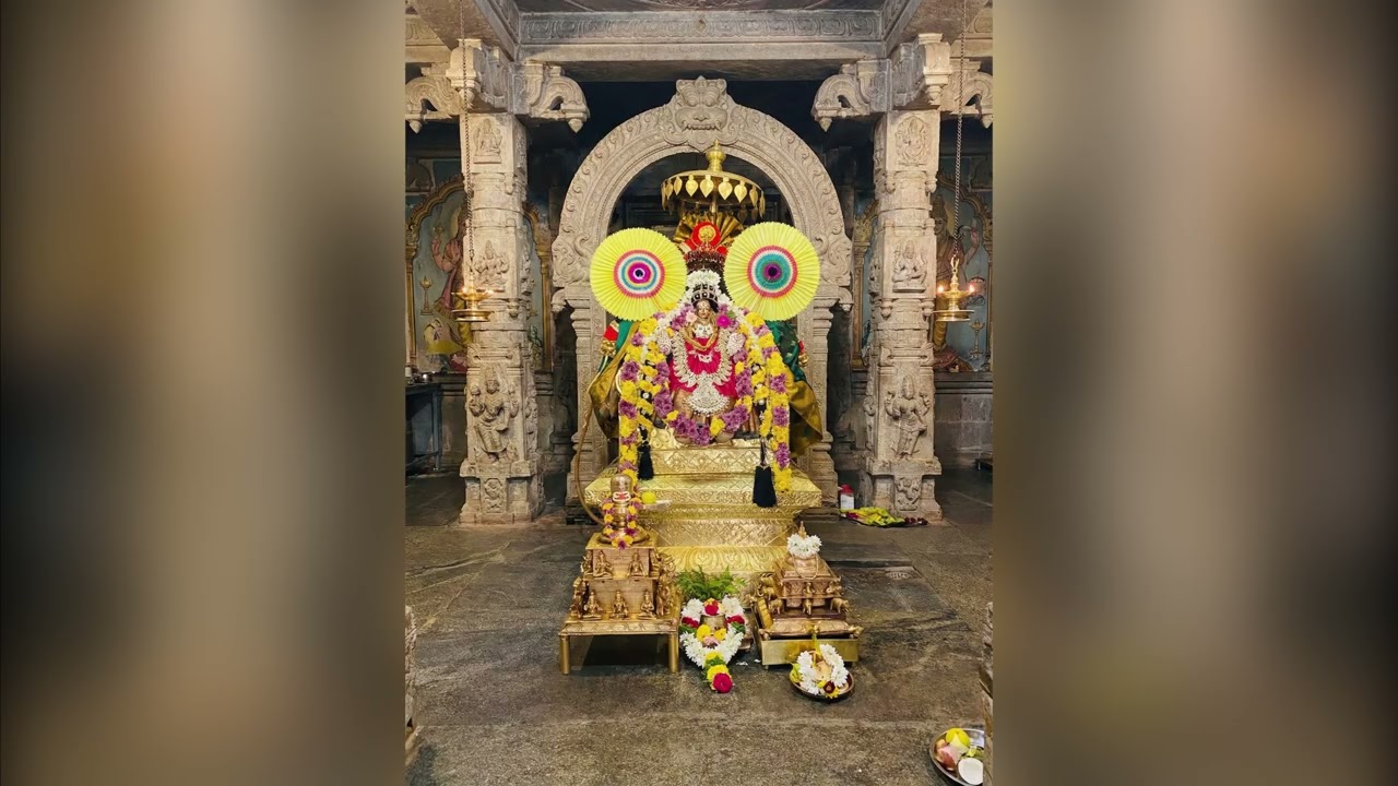 Sri Matangi Sri Raja Rajeshwari I Mangalam Arulum Tamil devotional song I Rajesh Krishnan