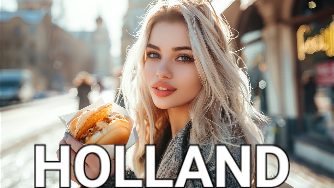 🇳🇱 AMSTERDAM STREET FOOD, DELICIOUS STREET FOOD AT ALBERT CUYP MARKET, AMSTERDAM WALK, 4K
