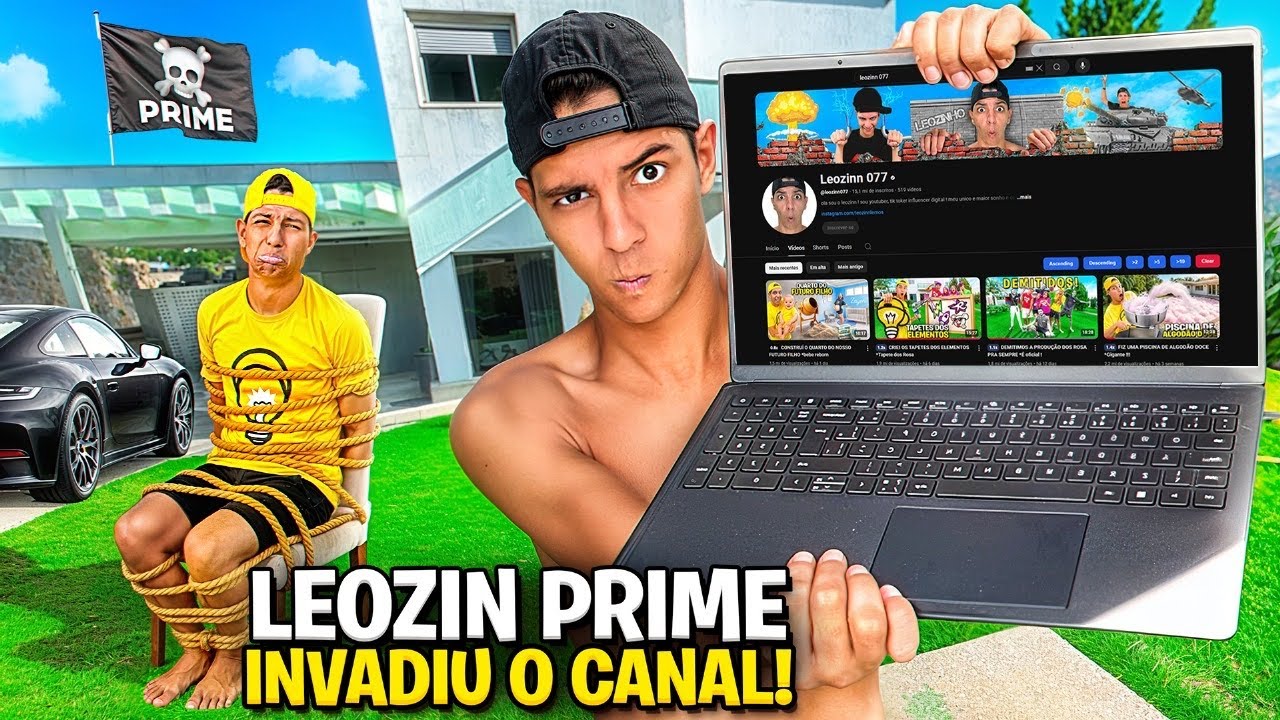 LEOZIN PRIME VOLTOU PRA MANSÃO DOS ROSA …