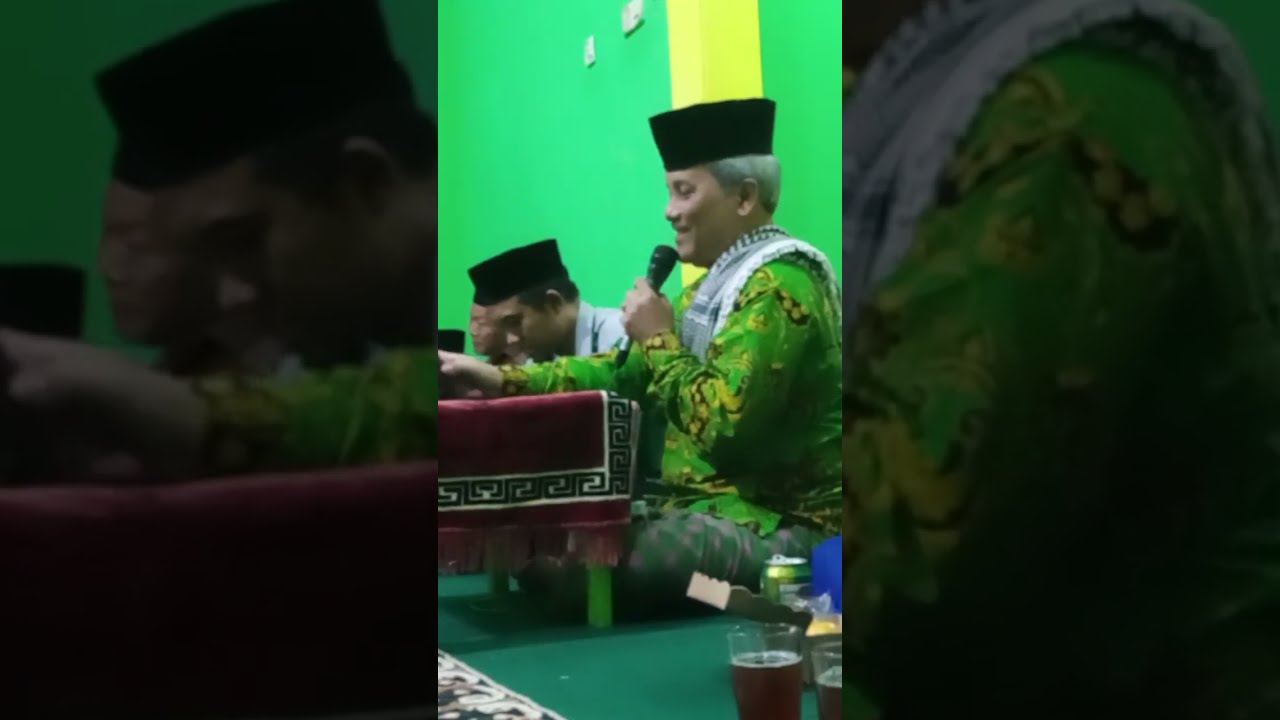 Masdar Amajid live, Kyai Ja'far Shodiq, Rois Syuriyah MWCNU Imogiri, Safari Tarawih di PRNU Girirejo