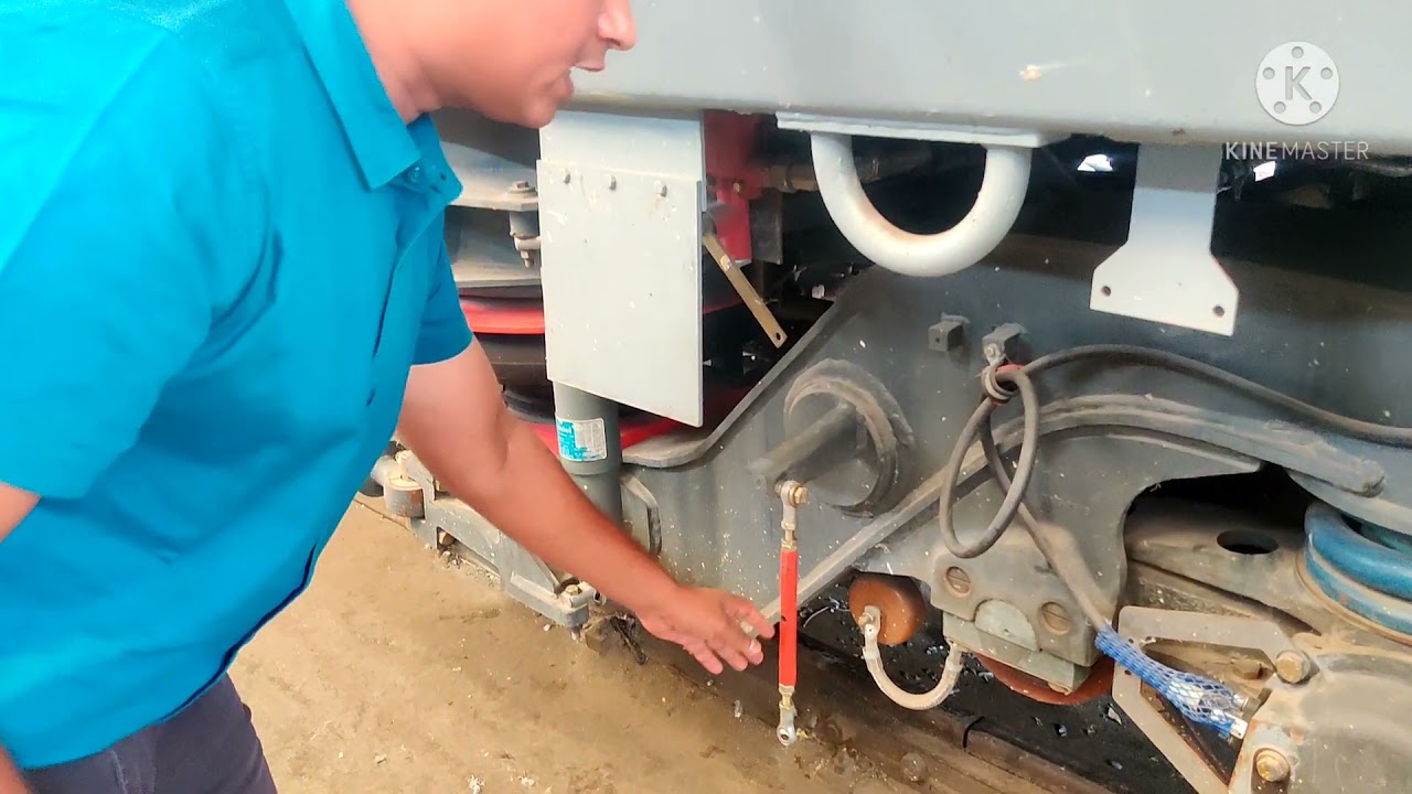 Troubleshooting for air spring installation lever work out in LHB coach