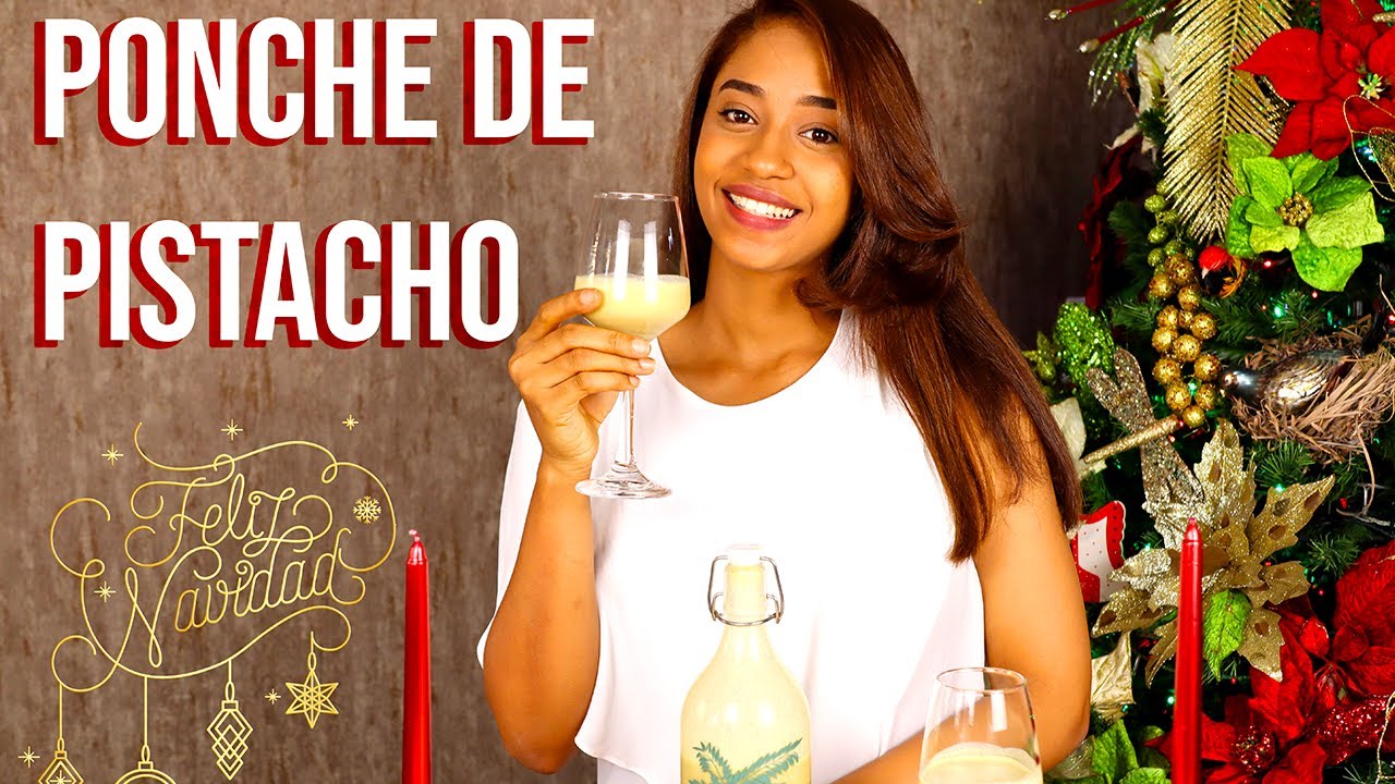Ponche De Pistacho | Ponche Cacero | Bebida Navideña