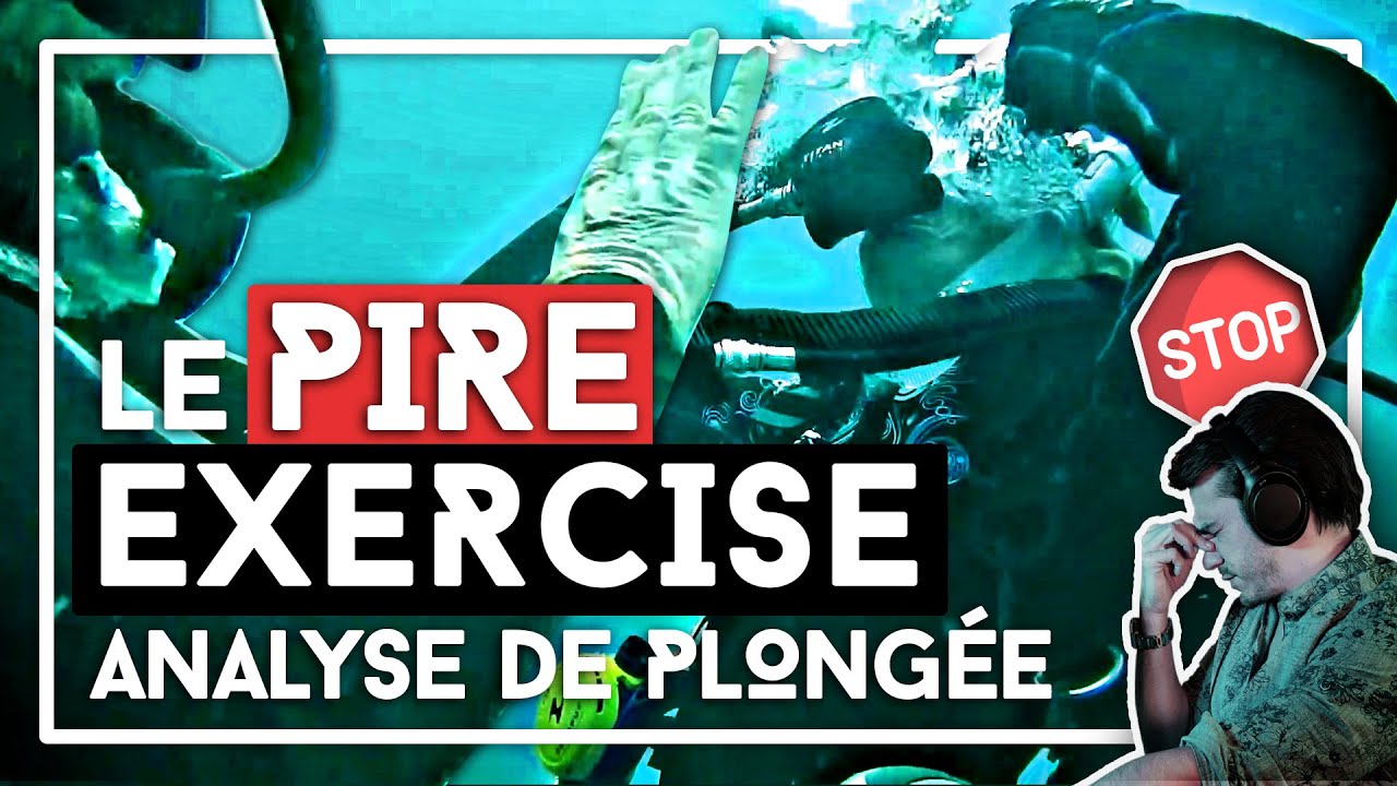 OPEN WATER DIFFICILE ! Panique pendant un vidage de masque en plongée