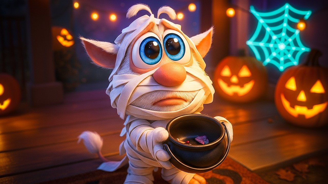 بوبا 🎃 ليلة الهالوين 👻 رسوم متحركة للأطفال