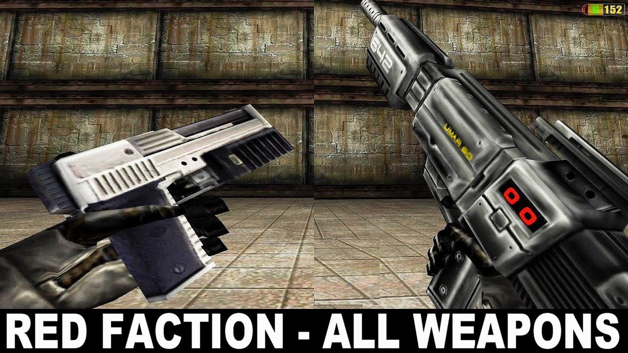 Red Faction - All Weapons [2019]