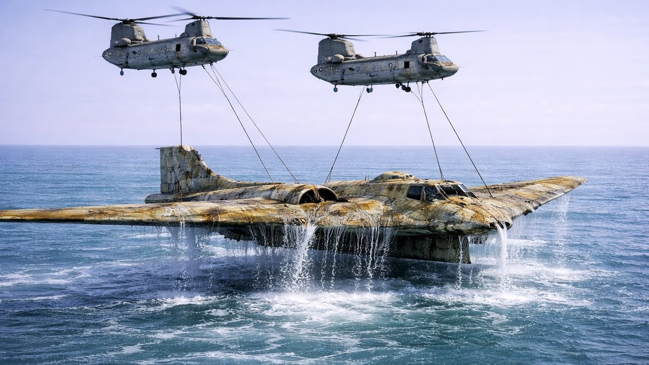 Salvaging & Restoring a B-2 Spirit Stealth Bomber from the Ocean