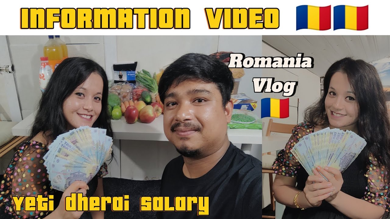 Finally First Salary In Romania 🇷🇴 | Mero Romania Aauna Lageko Cost Kina Kaam | Couple In Romania 🇷🇴