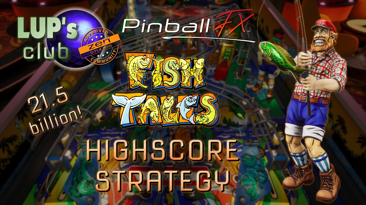 Pinball FX 🔴 Williams Pinball: Fish Tales ► Highscore Strategy (21B)