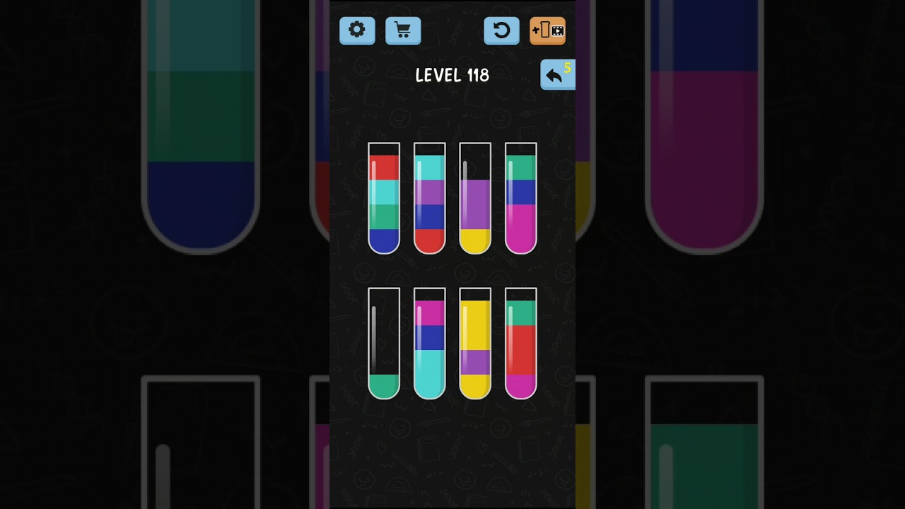 Water Color Sort - level 118