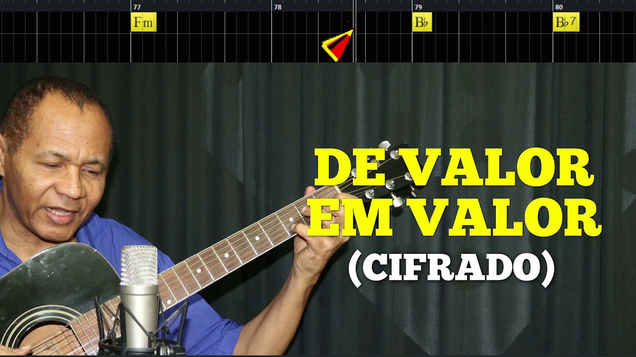 DE VALOR EM VALOR 131. HARPA CRISTÃ - (CIFRADO) - Carlos José