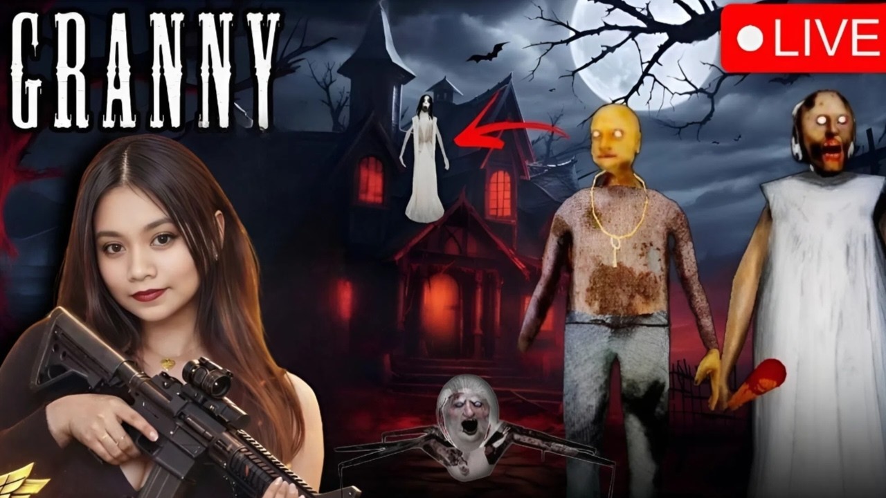🔴Granny Live Horror Gameplay | Granny Live Gaming