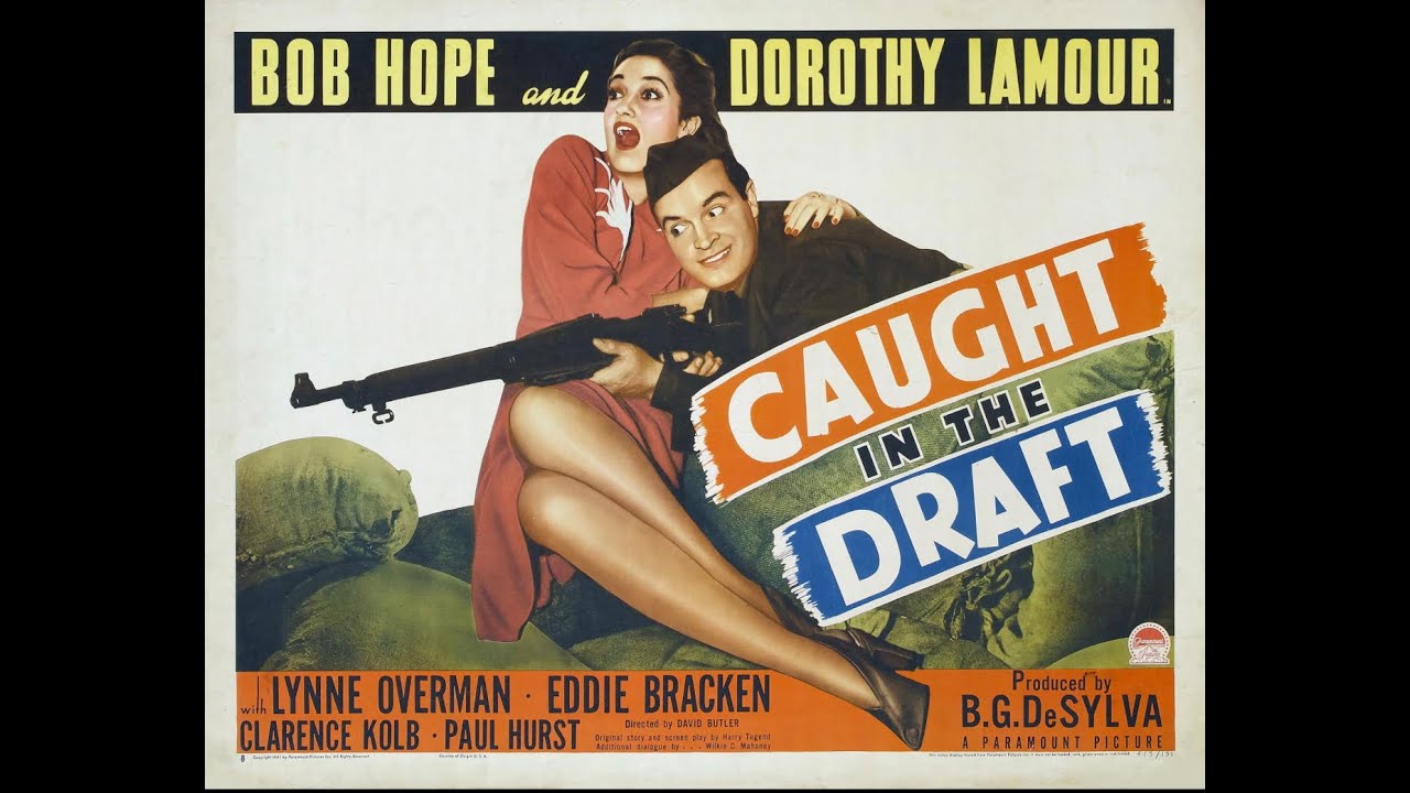 Bob Hope & Dorothy Lamour in "Caught in the Draft" (1941)