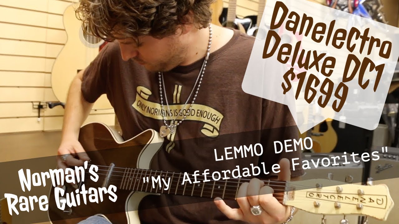 LEMMO DEMO: Danelectro Deluxe DC1 for $1699 | Norman's Rare Guitars