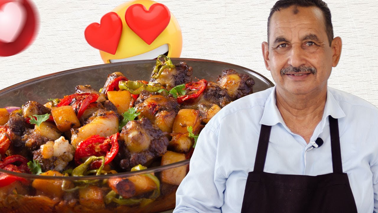 طاجن عكاوي بالبطاطس على طريقة عم عبده