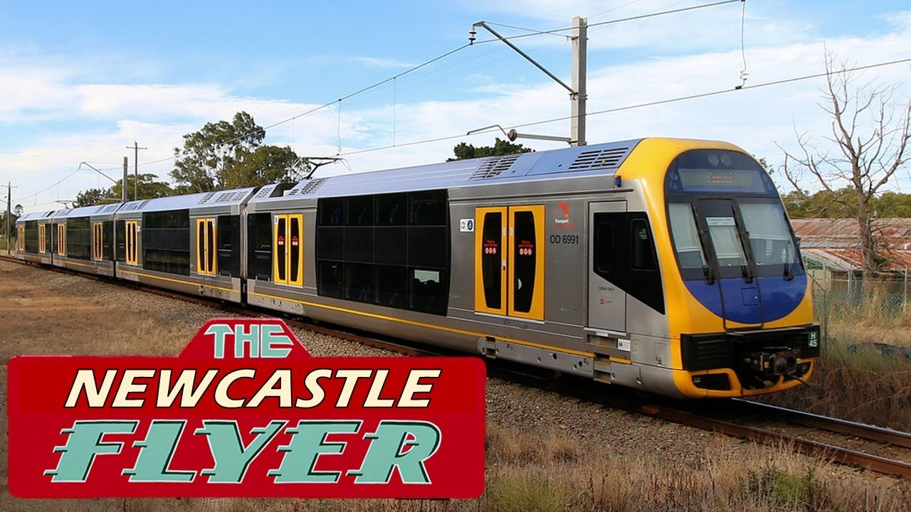 Sydney to Newcastle by Train - The Newcastle Flyer (FULL RIDE)