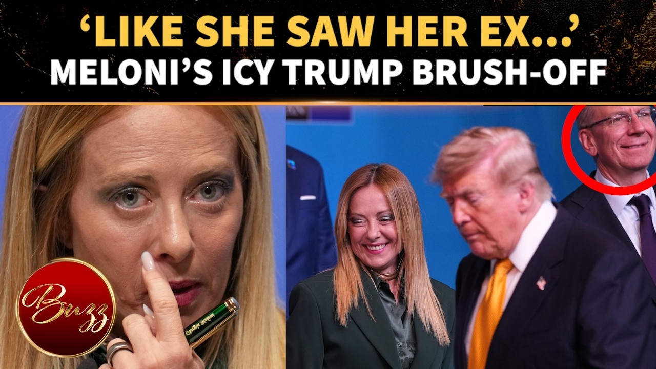 Meloni&rsquo;S BRUTAL TRUMP SNUB; ITALIAN PM Turns Away As POTUS Arrives For NATO Photo-Op