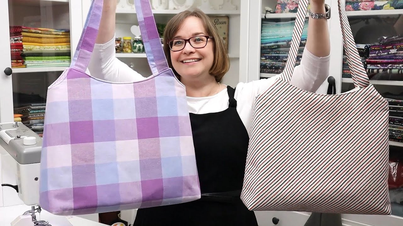 The Hope Tote Sew Along with Mrs H - Fantastic beginner bag sewing pattern!