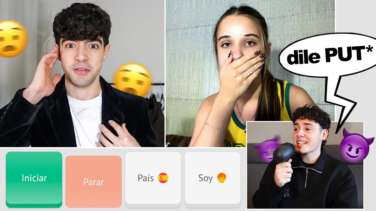 Obligado a Decir Todo lo que Diga mi Amigo en OMEGLE