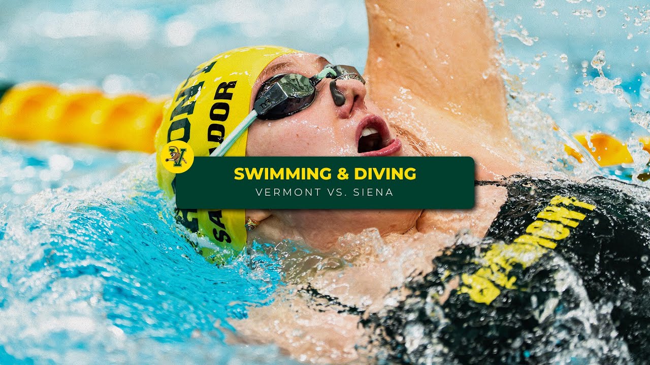 Swimming & Diving: Vermont vs. Siena (1/24/26)