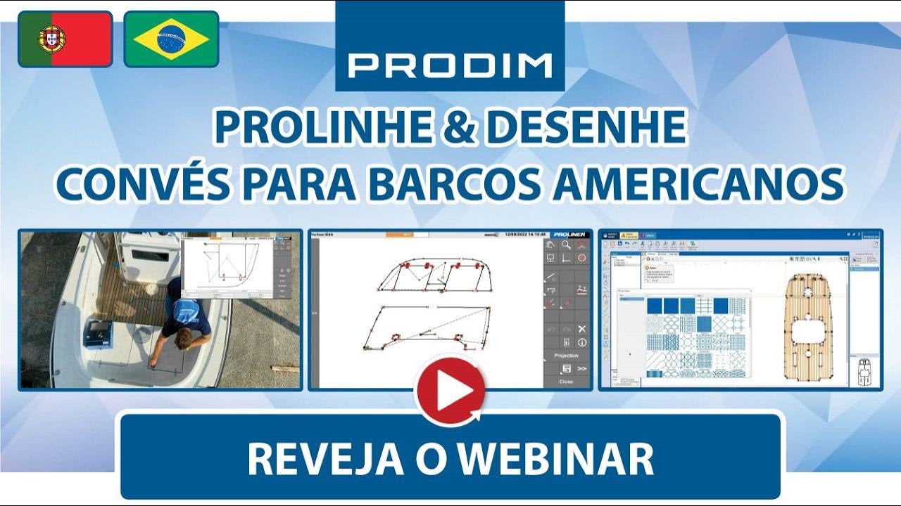 Webinar - Proline & desenhe um convés para barcos plano (PT)