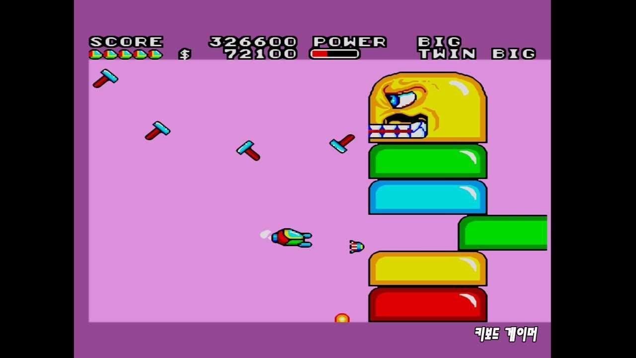 판타지존2 엔딩까지(fantasy zone2 , 삼성겜보이 SMS, 1987) longplay