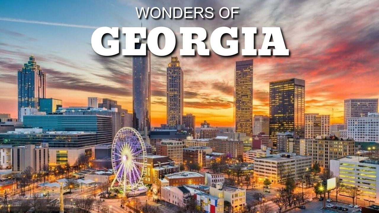 Wonders of Georgia USA | The Most Amazing Places in Georgia | Travel 4k