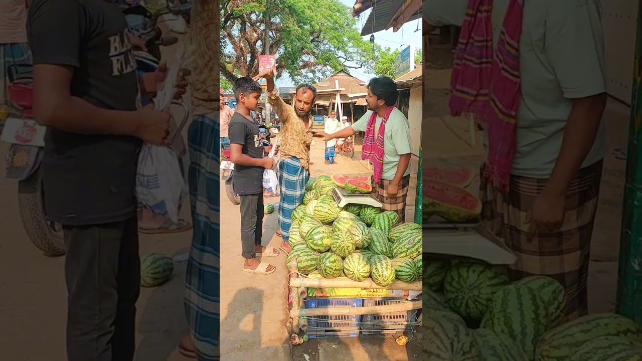   People were being robbed by cutting watermelons and selling them at high prices.