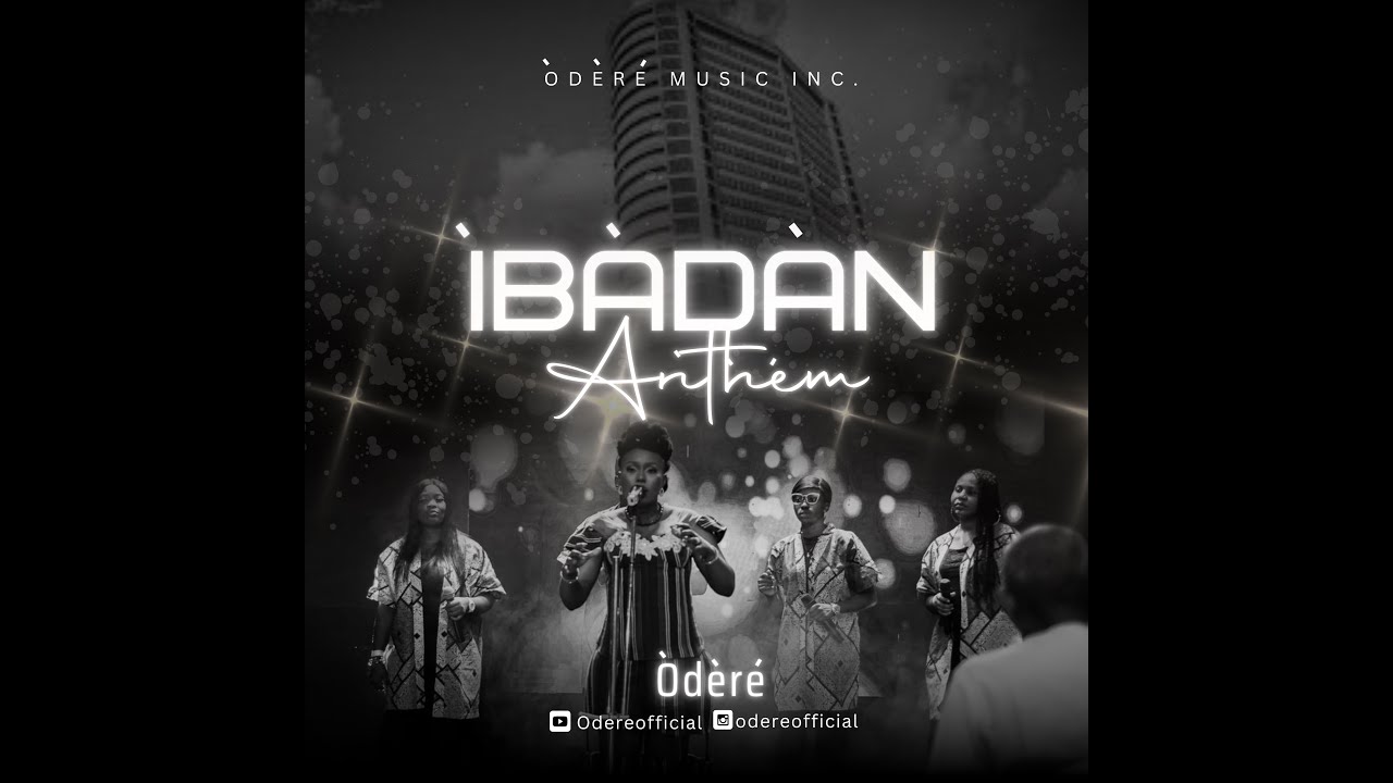 Ibadan Anthem the sweetest version ever; performed by Odere at #Oderelive #Ibadananthem