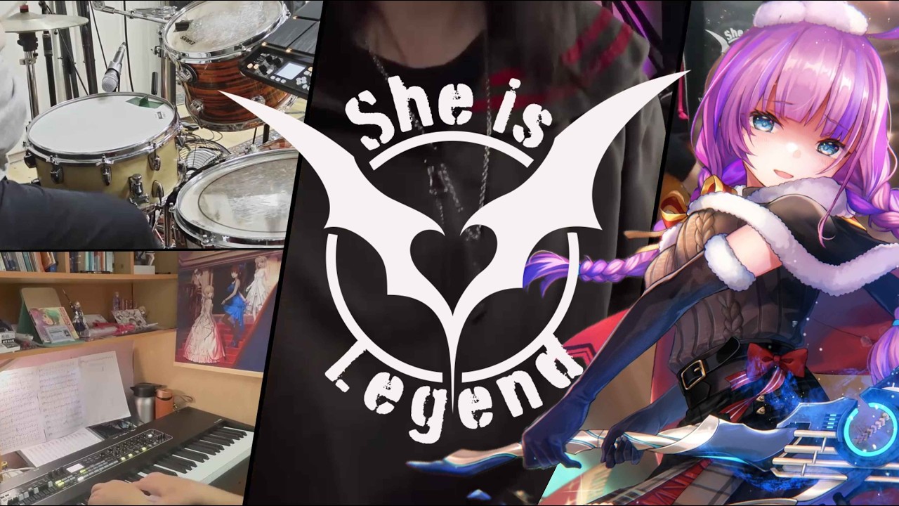 【ヘブバン】She is Legend 「Long Long Spell」Band cover