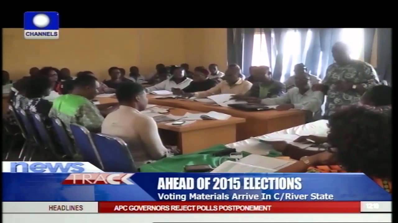 Voting Materials Arrive In Cross River State