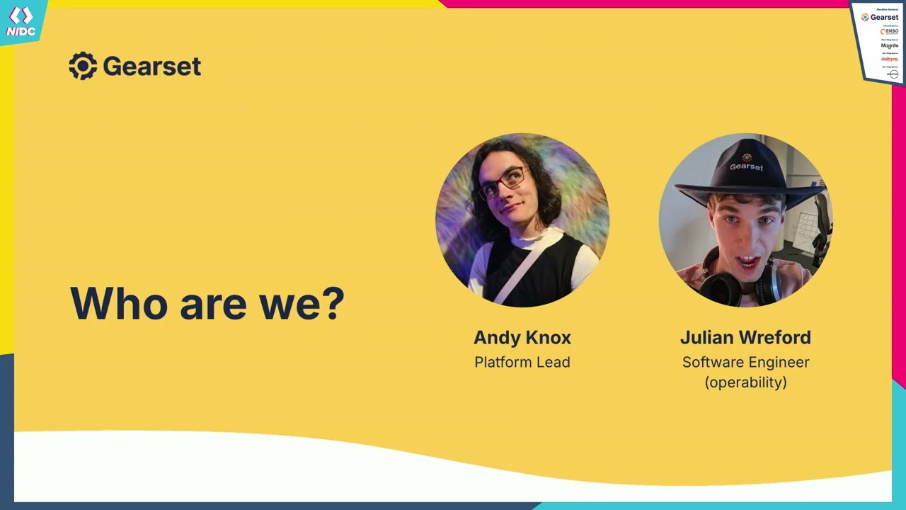 What Shape is a Platform? - Julian Wreford and Andy Knox - Hall 1A - NIDC 2025