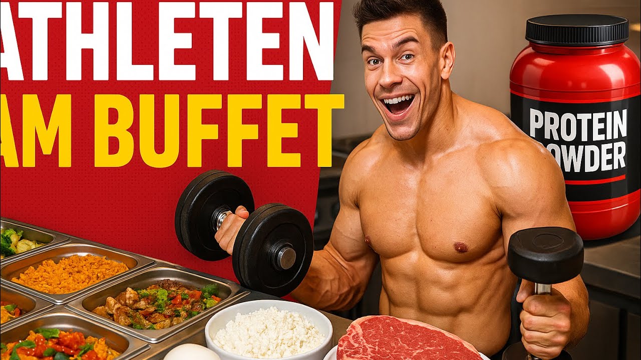 🎬 YouTube Video Skript: “Athleten werden am Buffet gemacht – Ernährung für Muskelaufbau
