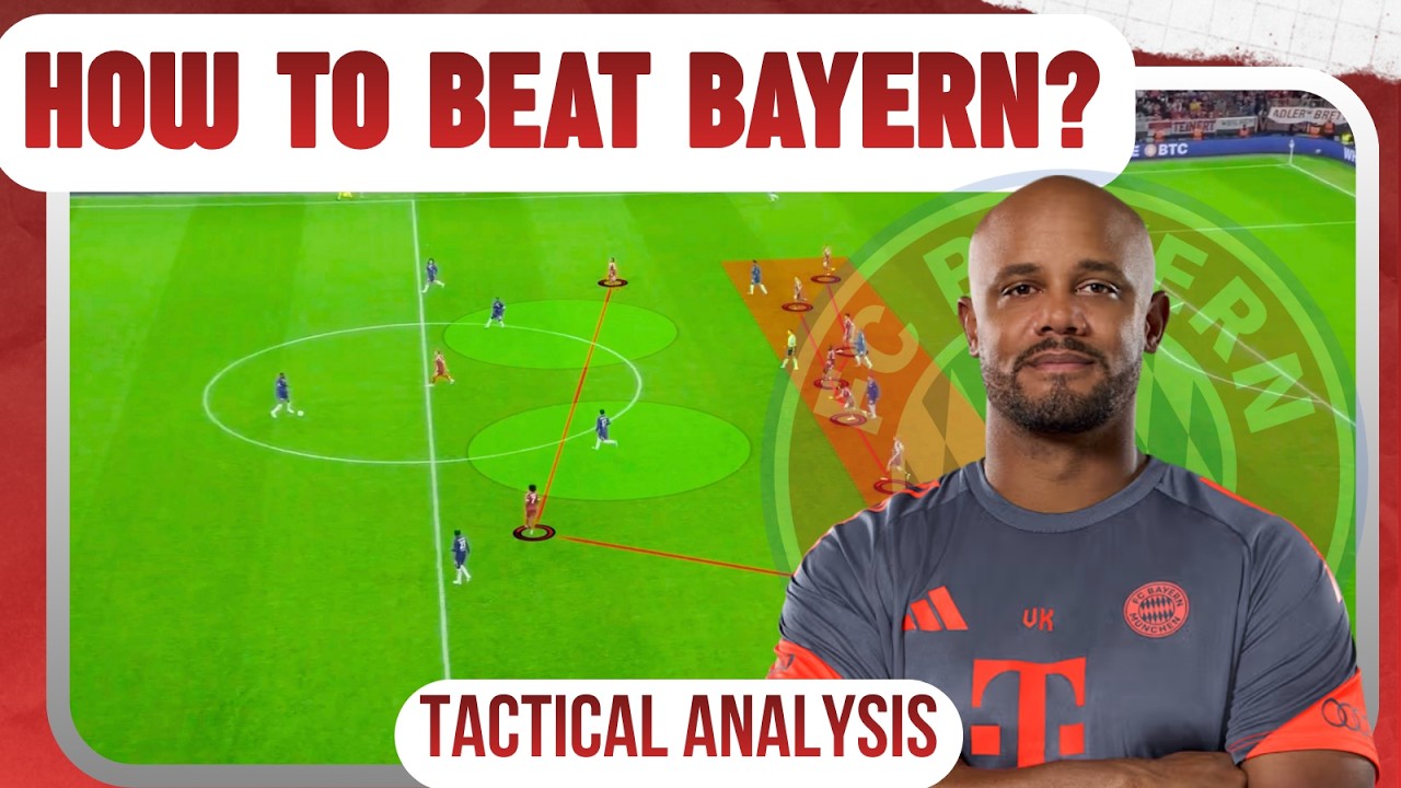 The Truth About Bayern&rsquo;s Defense | How to Beat Bayern Munich | Vincent Kompany Tactical Analysis