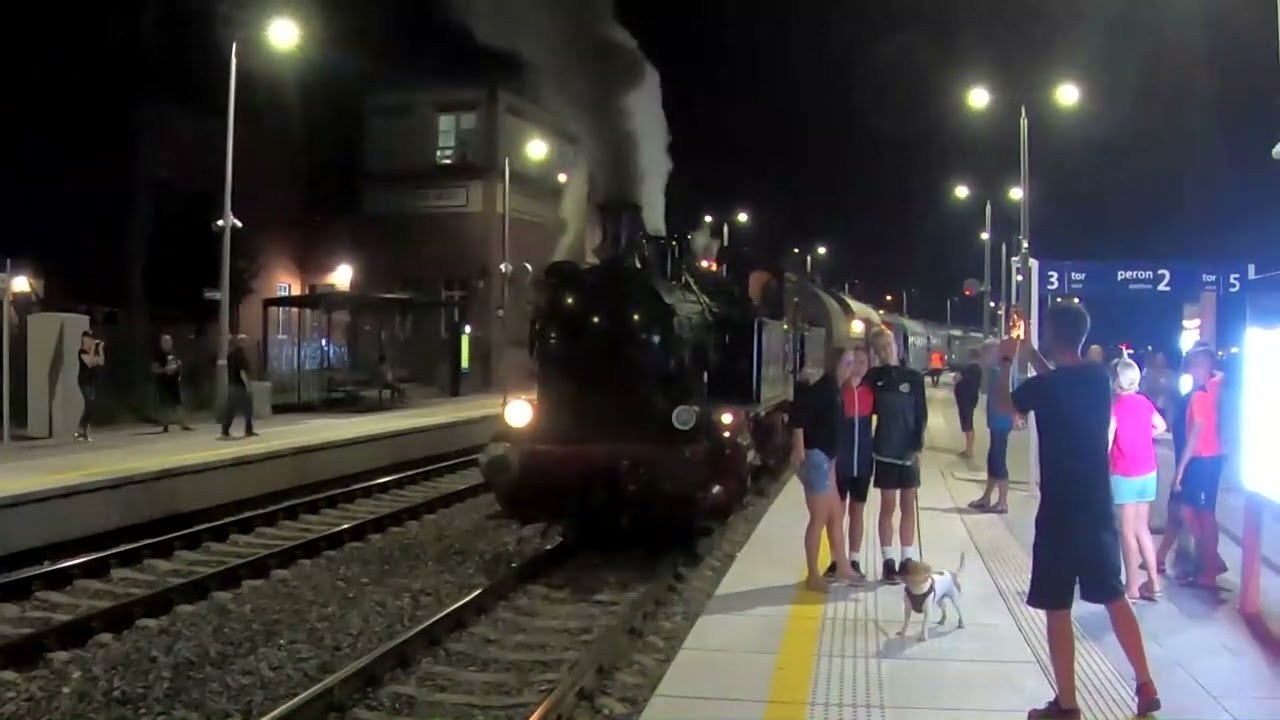 Parowóz ENERGIE 507 + TUBIZE 2069 z Pociągiem Specjalnym/Retro na Paradę Parowozów Wolsztyn 2023