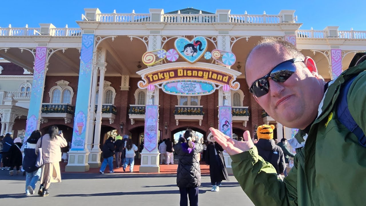 Tokyo DIsneyland it's a Vanellope Von Schsweetz time at the park 2/8/2025