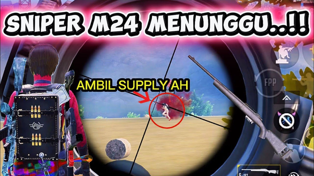 SNIPER M24 MENUNGGU..!! AWAS KEPALA PUBG MOBILE