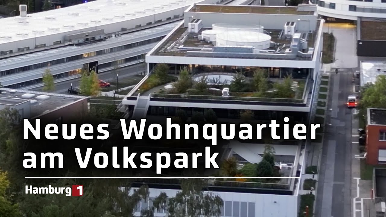 Science City in Hamburg Bahrenfeld: Neues Wohnquartier am Volkspark