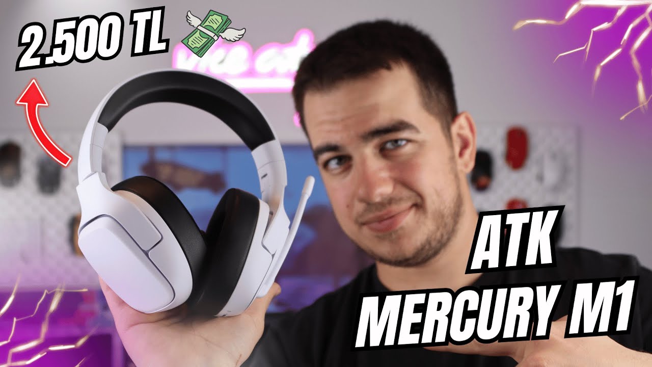 ✅ Bu Fiyata Şaşırtıcı Derecede İyi | ATK Mercury M1 Kablosuz Kulaklık İncelemesi | İndirim Kodu💸