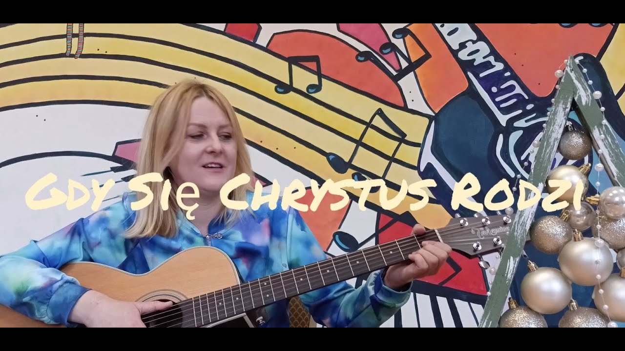 Gdy się Chrystus Rodzi - jak zagrać na gitarze na prostych akordach.