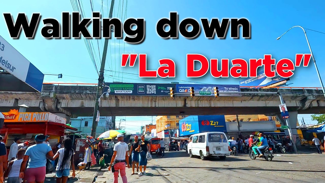 The most LOW-COST Shopping Avenue in Santo Domingo 🇩🇴 Walking Tour 