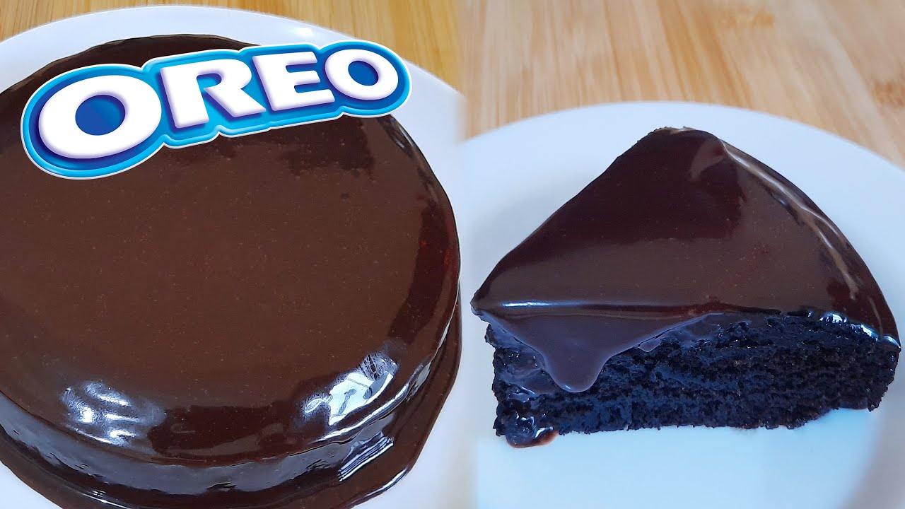 SUPER MOIST OREO CHOCOLATE CAKE DENGAN 3 BAHAN | TANPA OVEN TANPA MIXER