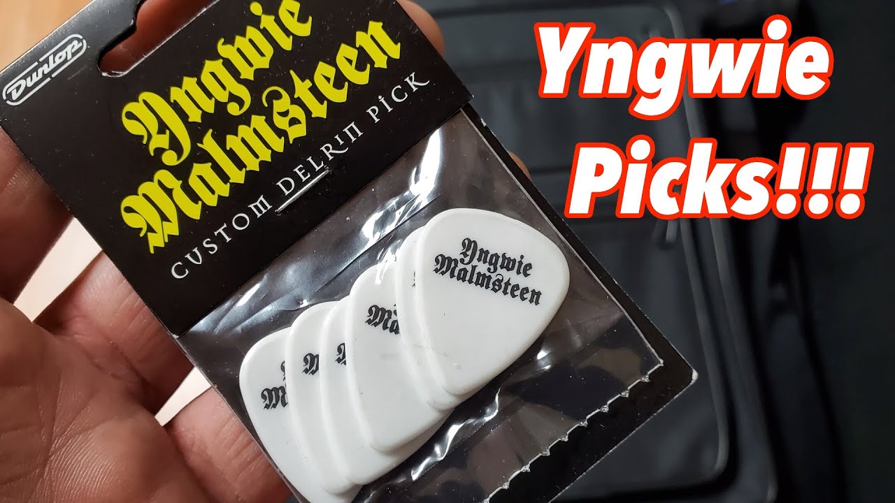 Yngwie Malmsteen Guitar Picks by Jim Dunlop