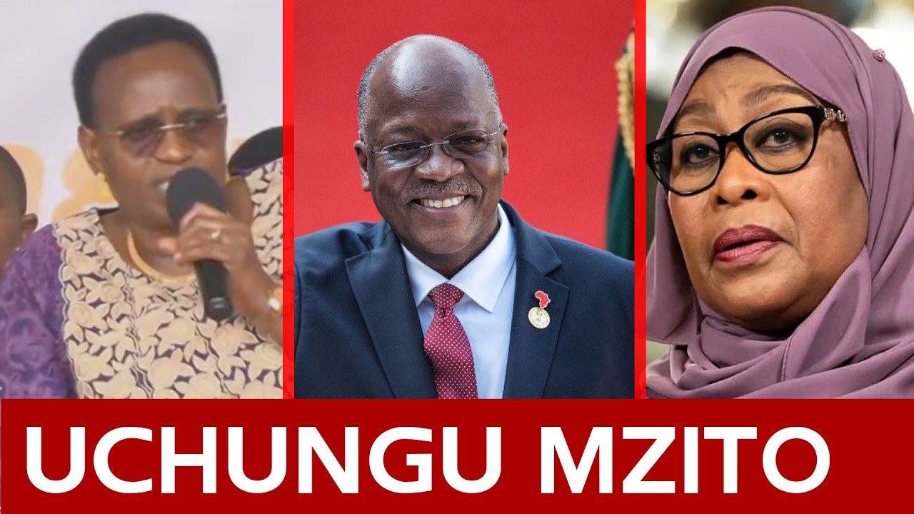 KWA UCHUNGU MAMA MAGUFULI ATOA NENO AKIWA AMEKAA PEMBENI YA NCHIMBI