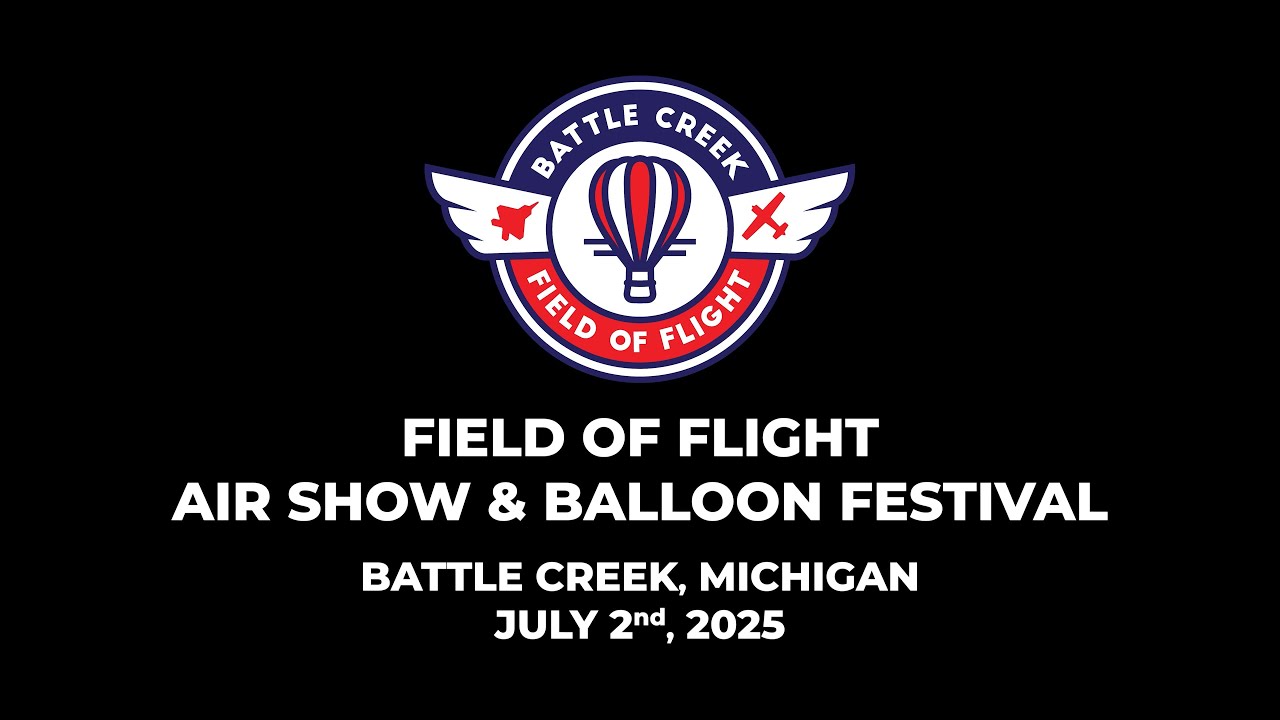 Battle Creek Field of Flight July 2, 2025 full firework display
