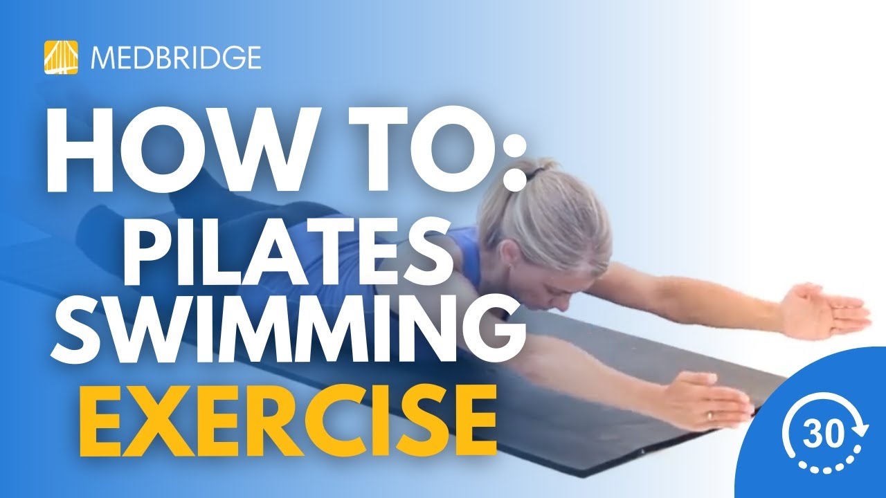 How to Do a Pilates Swimming Exercise | MedBridge