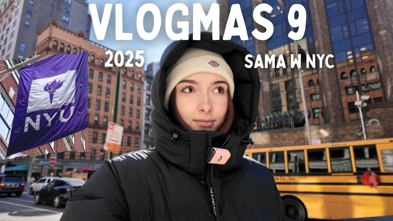 VLOGMAS🇺🇸| nauka, praca i co myślę o innych studentach