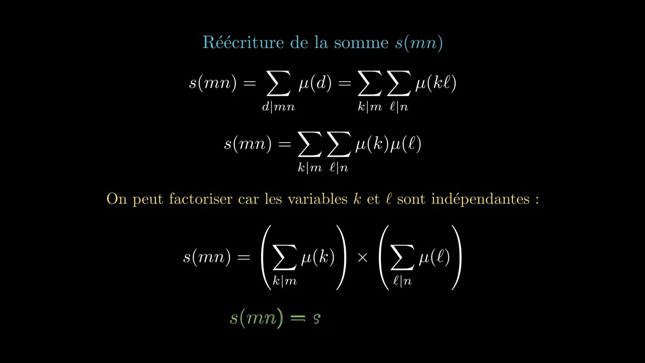 Exo MP : La fonction de Möbius (classique)